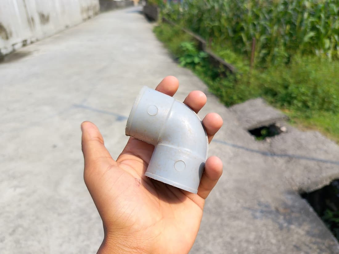 Replacing a Toilet Drain Pipe — typical job